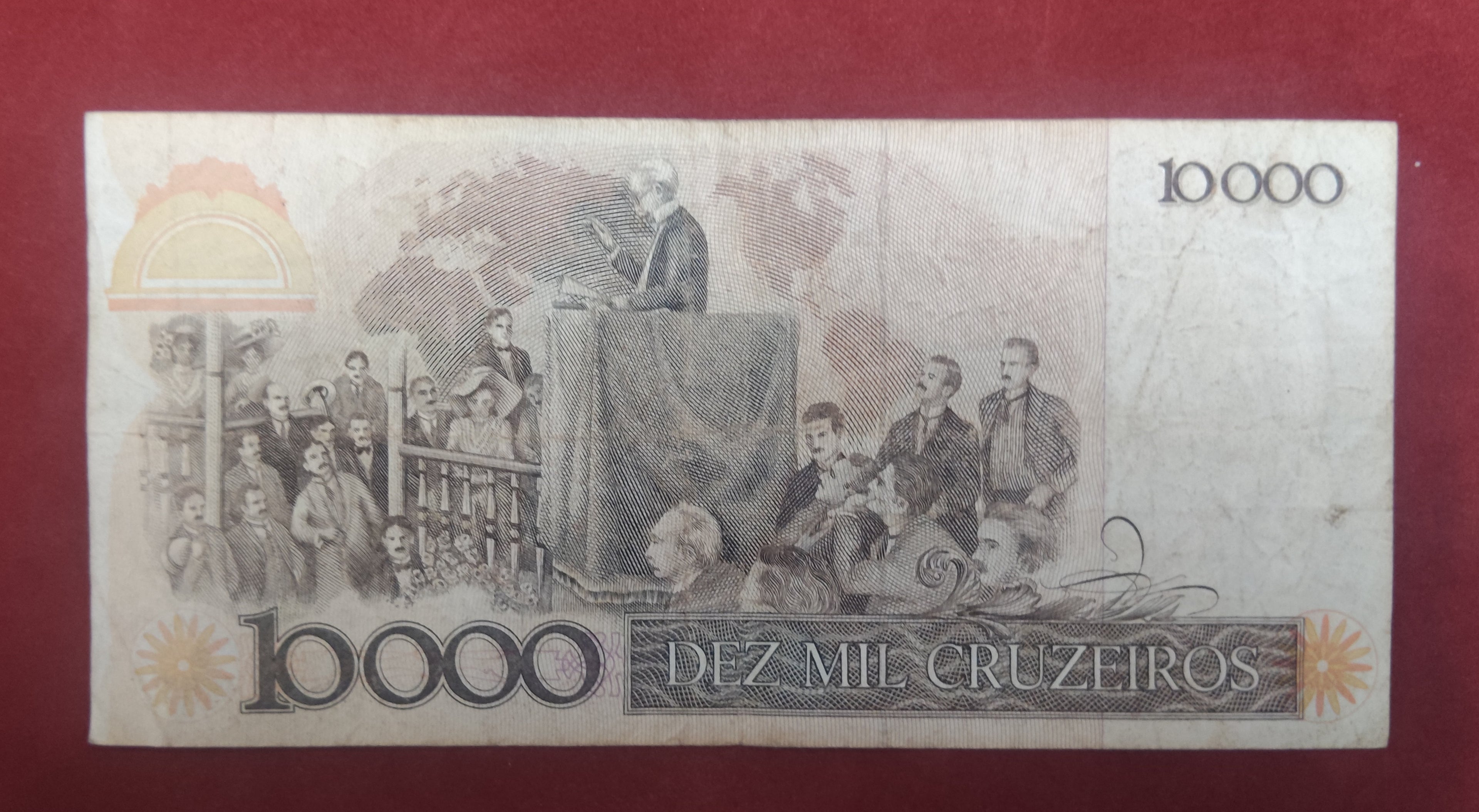 CENTRAL BANK OF BRASIL 10000 CRUZEIROS (782)
