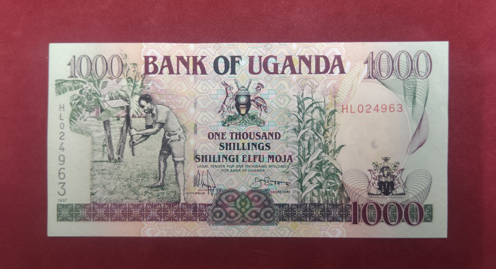 BANK OF UGANDA 1000 SHILLINGS (1121)
