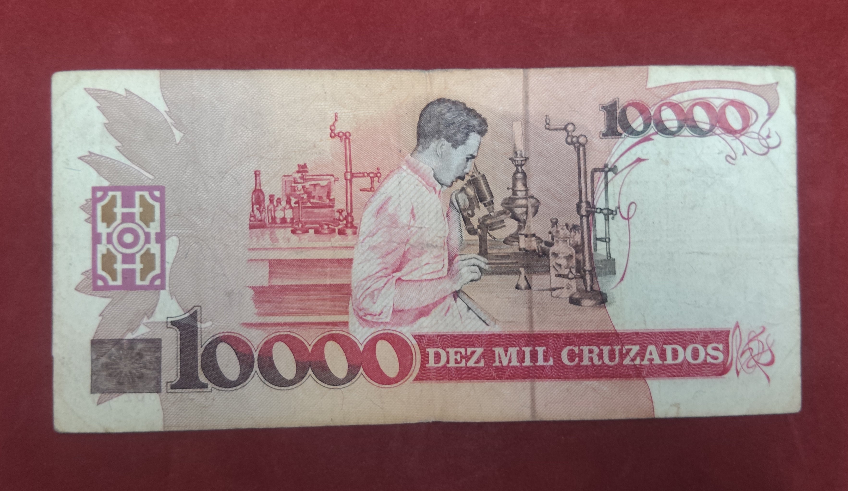 CENTRAL BANK OF BRASIL 10000 CRUZEIROS (787)