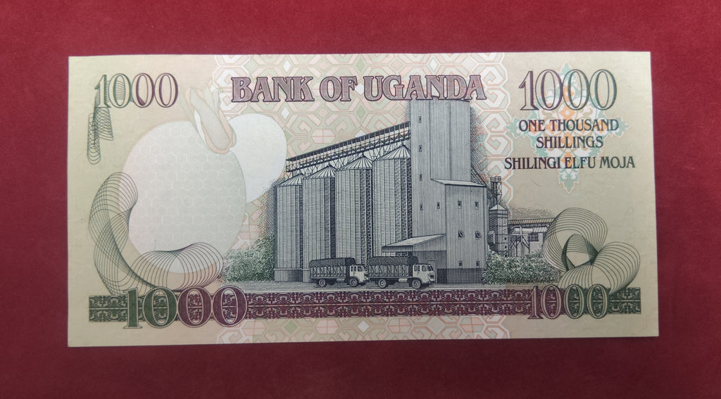 BANK OF UGANDA 1000 SHILLINGS (D432)