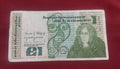 CENTRAL BANK OF IRELAND 1 POUNDS