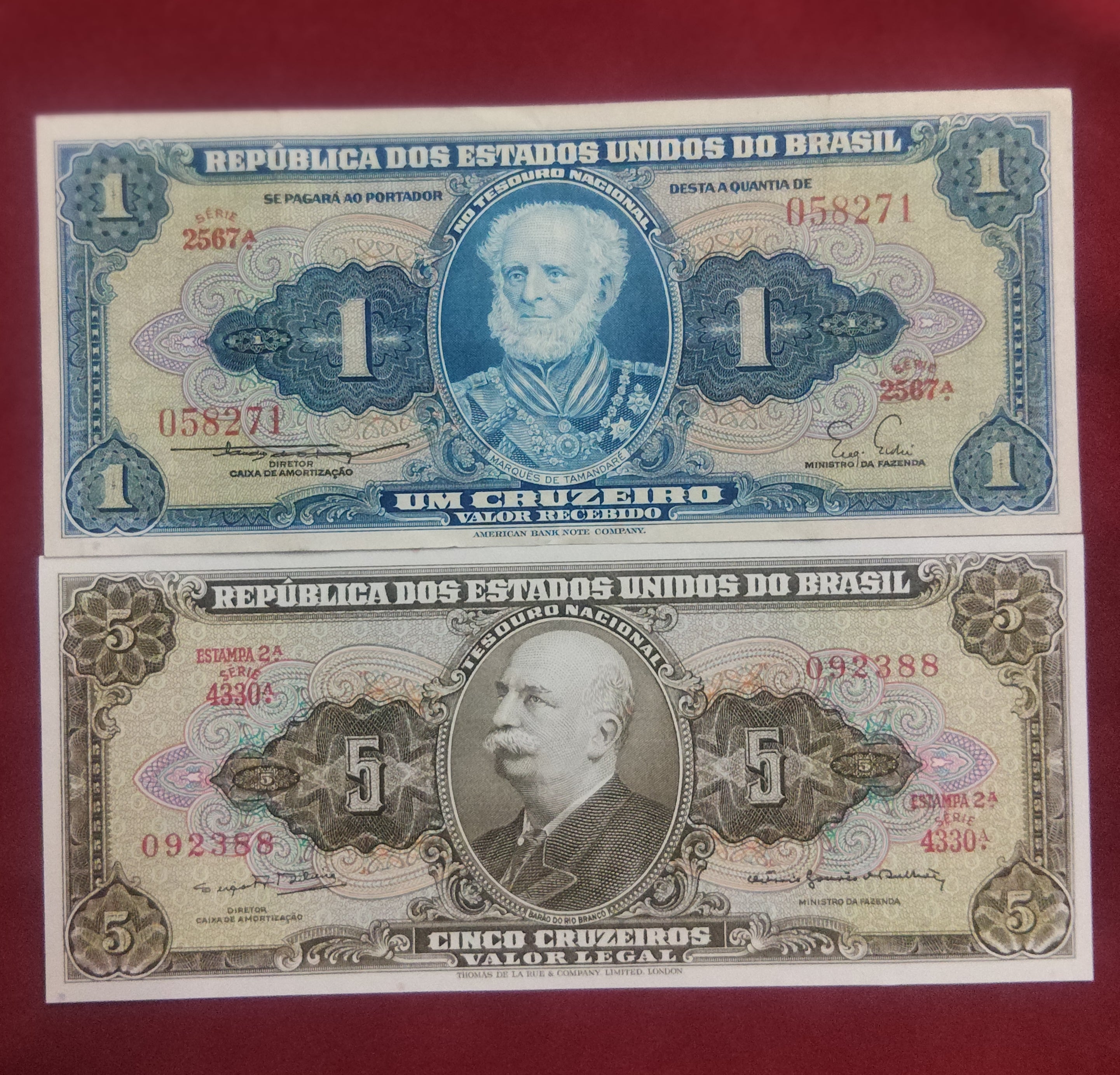 NATIONAL BANK OF BRASIL 1 ,5 CRUZEIRO