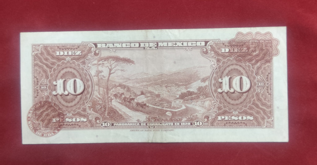 BANK OF MEXICO 10 PESOS