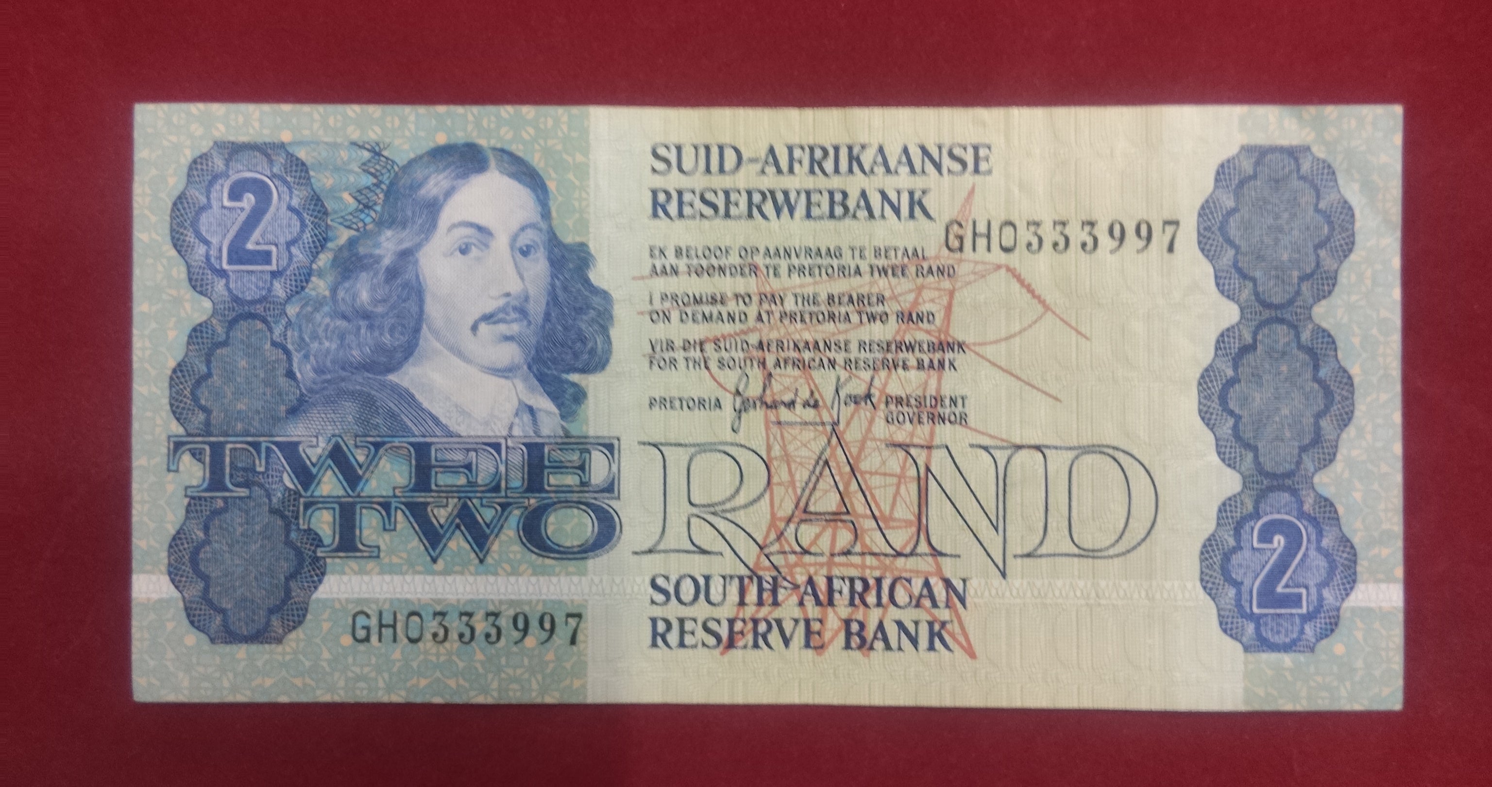 RESERVE BANK OF SOUTH AFRICAN 2 RAND (817)
