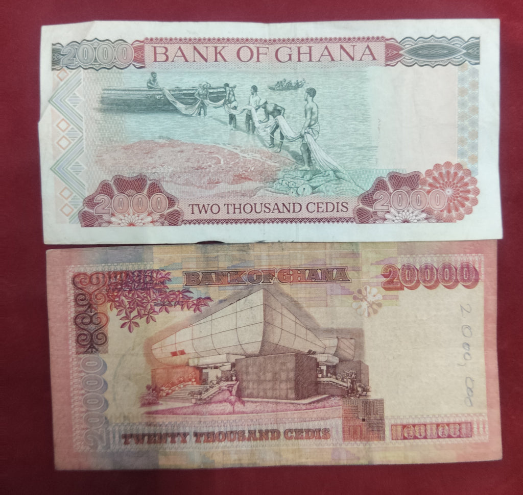 BANK OF GHANA 2000 ,20000 CEDIS (V038)