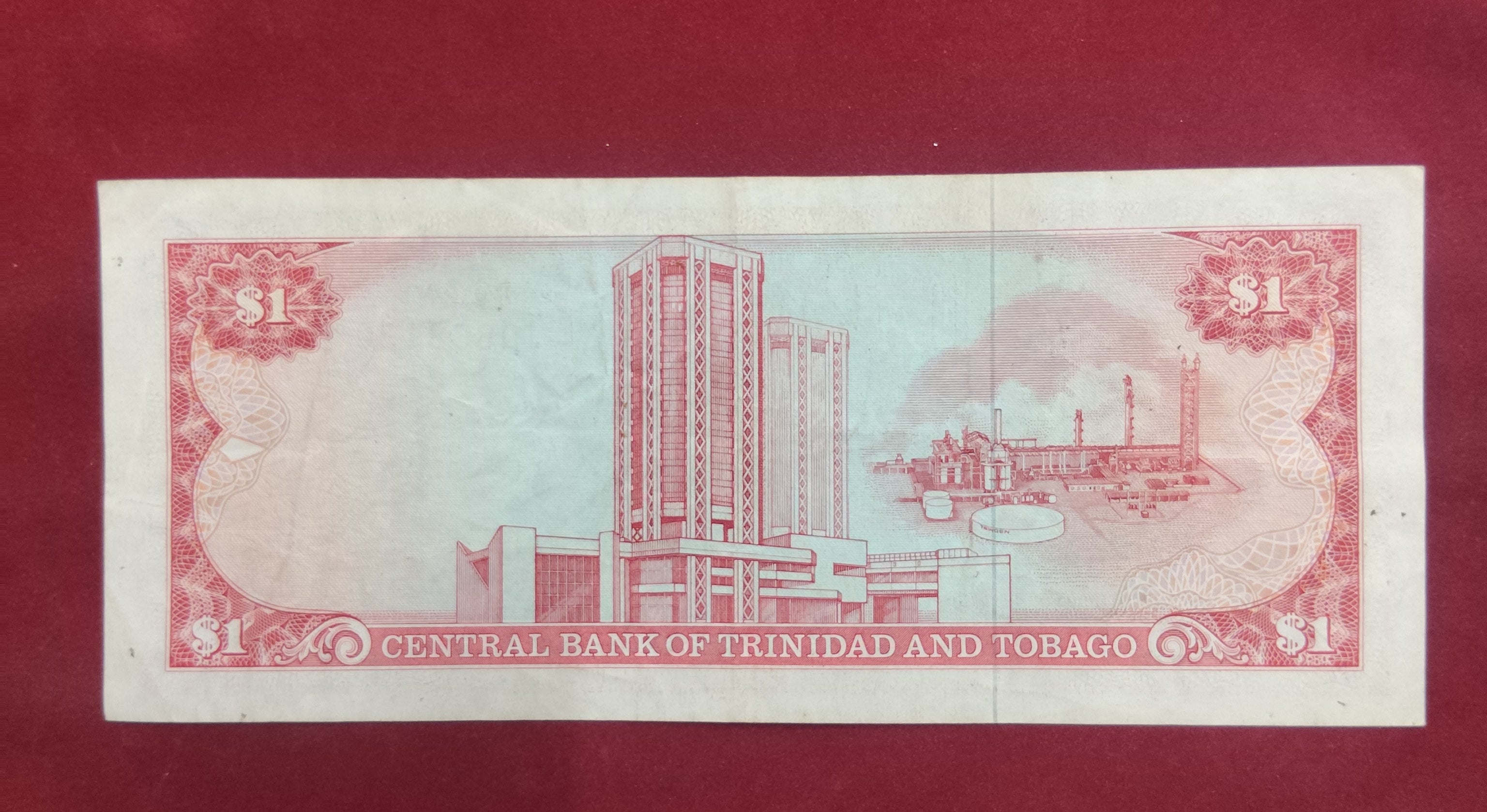 CENTRAL BANK OF TRINIDAD AND TOBAGO 1 DOLLAR (428)