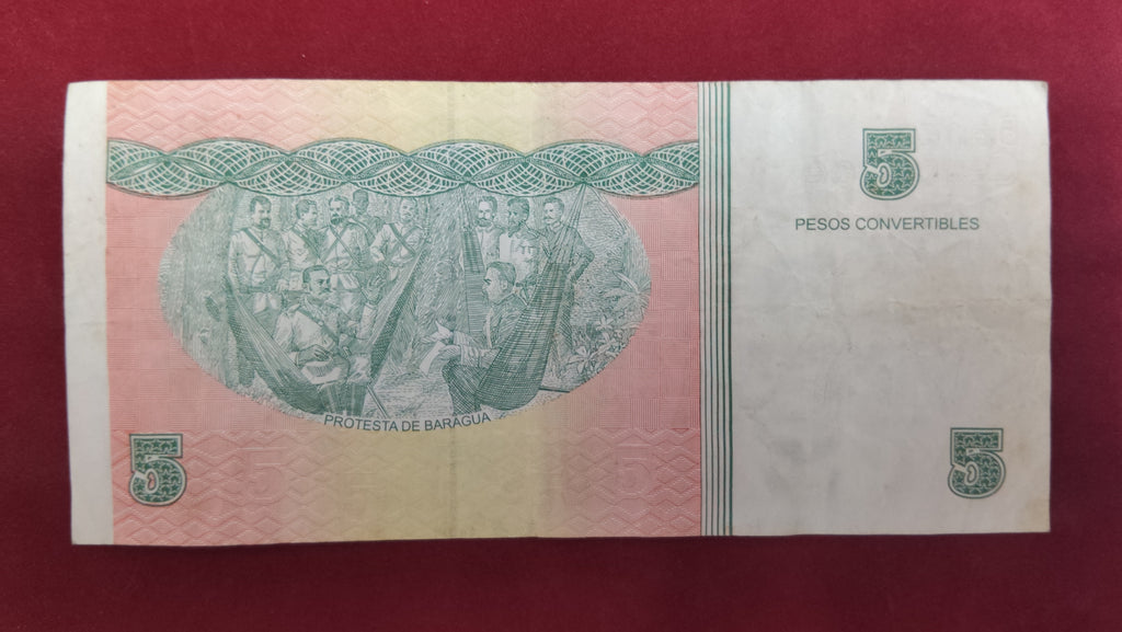 CENTRAL BANK OF CUBA 5 PESOS