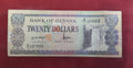 BANK OF GUYANA 20 DOLLARS