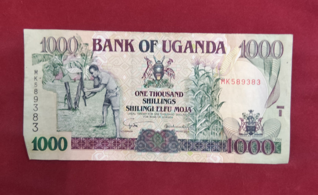BANK OF UGANDA 1000 SHILLINGS