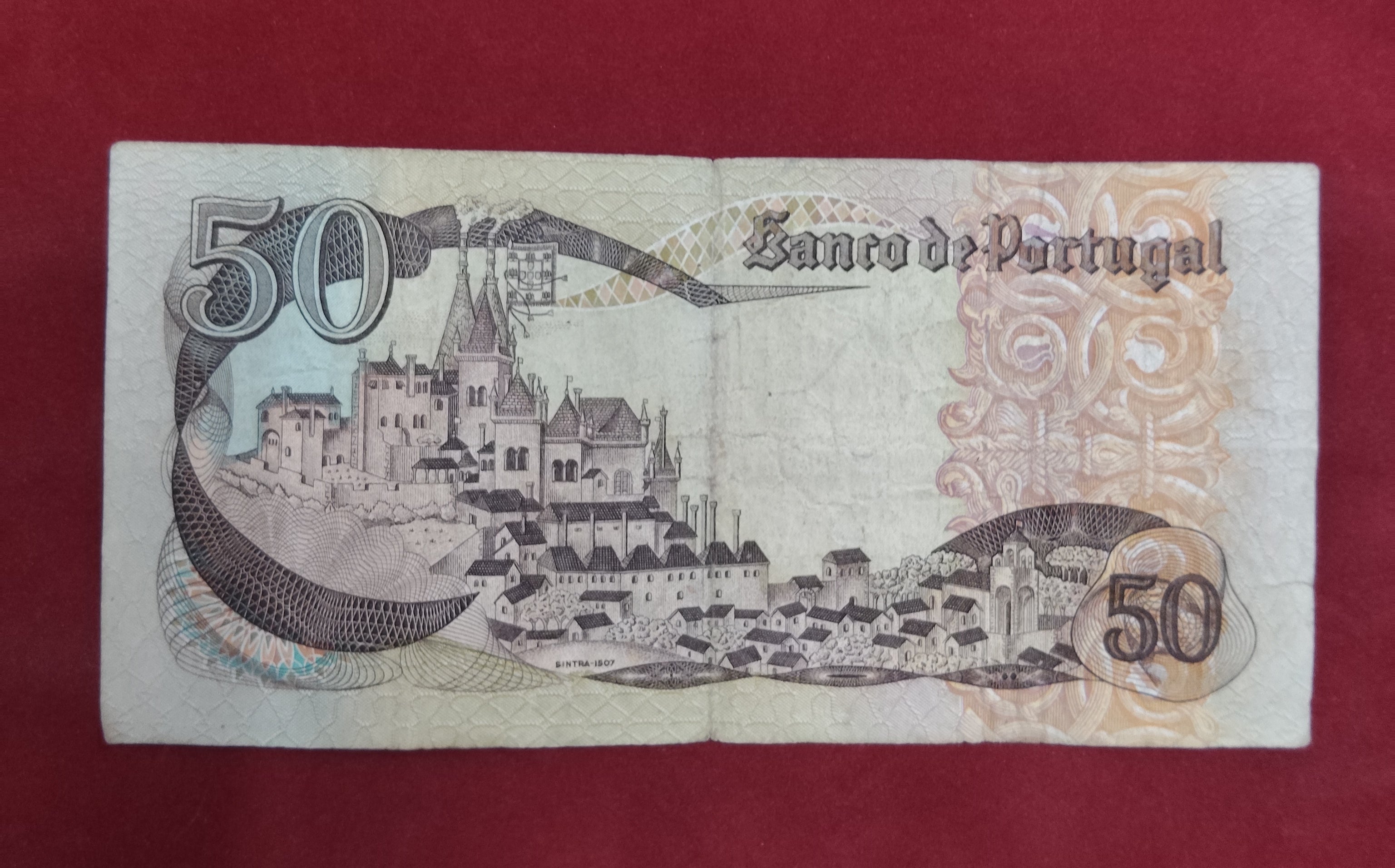 BANK OF PORTUGAL 50 ESCUDOS