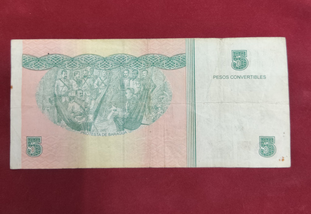 CENTRAL BANK OF CUBA 5 PESOS