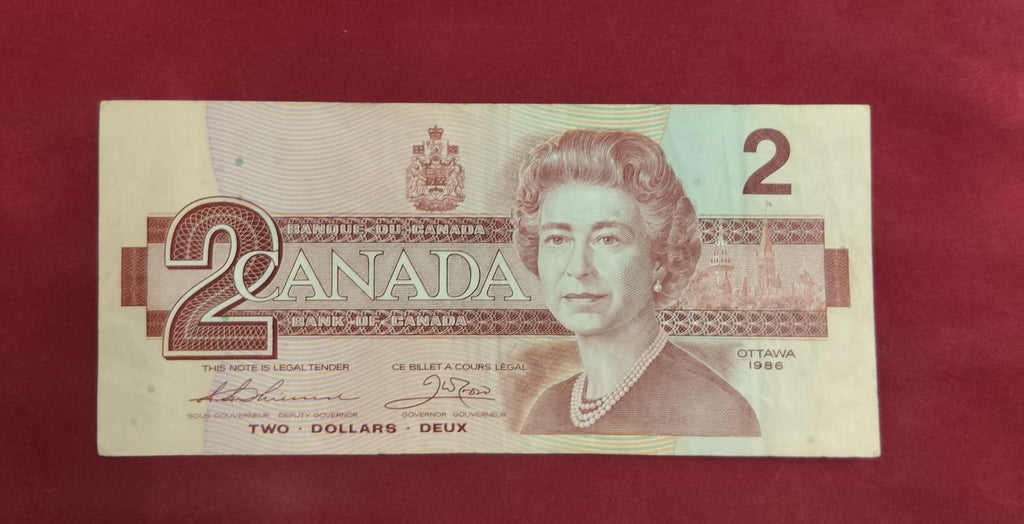 BANK OF CANADA 2 DOLLARS
