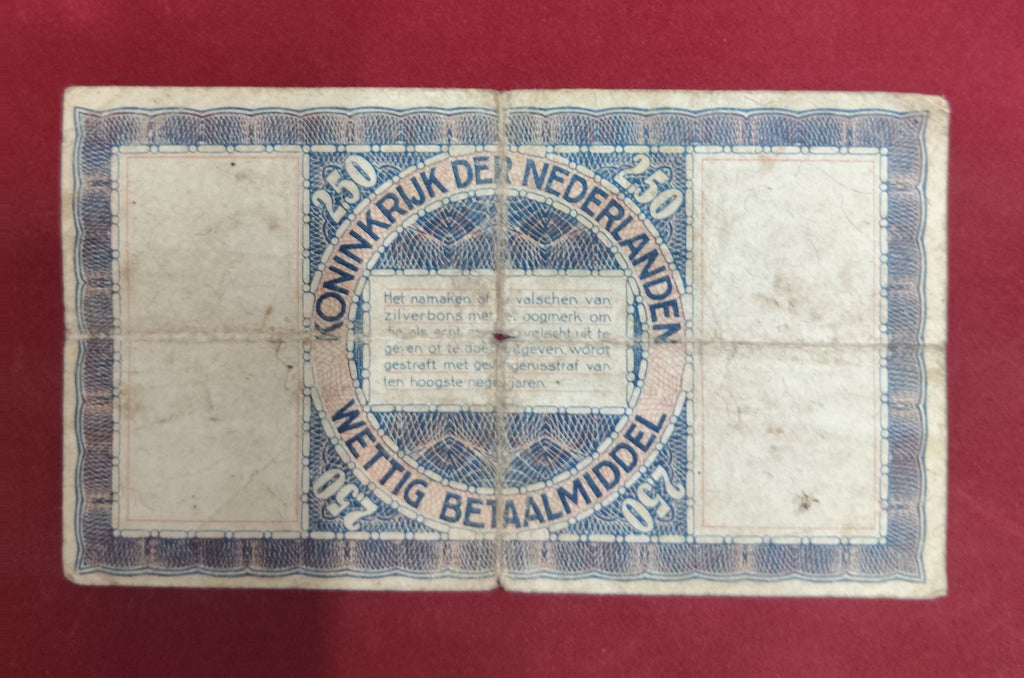 BANK OF NETHERLANDS 2.50 GULDEN
