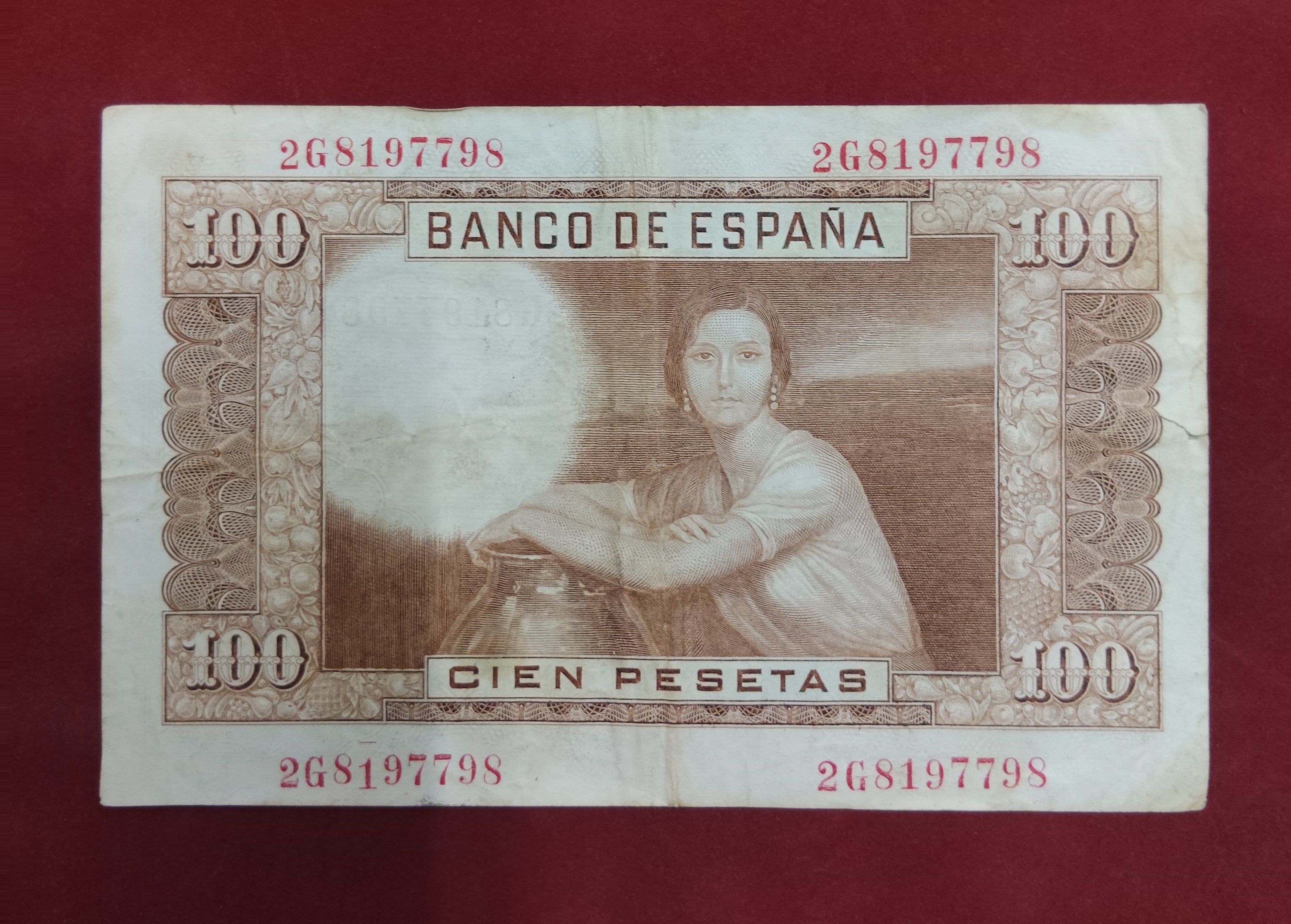 BANK OF SPAIN 100 PESETAS
