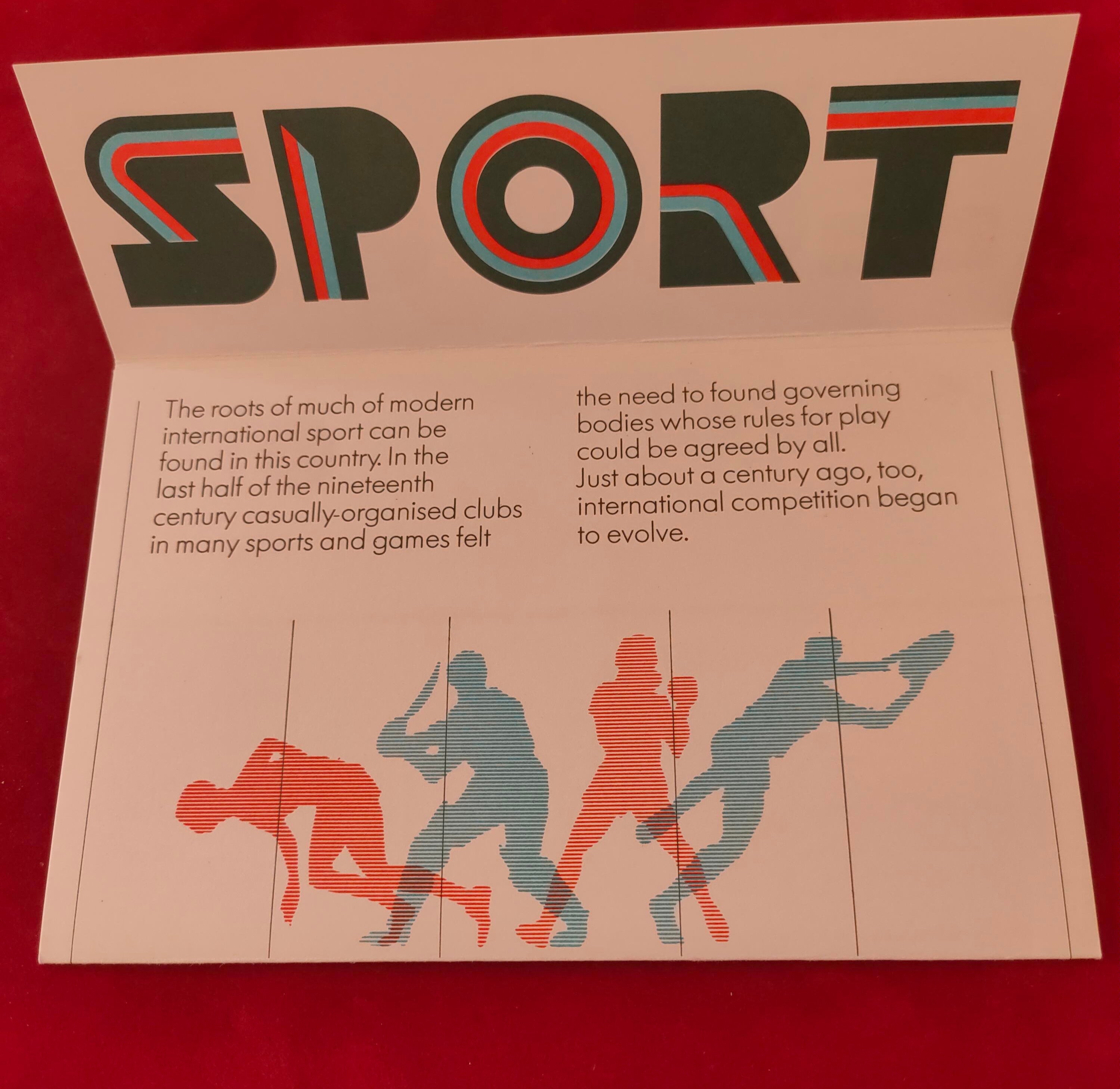 1980 SPORT Presentation Pack Royal Mail GB Stamps MNH