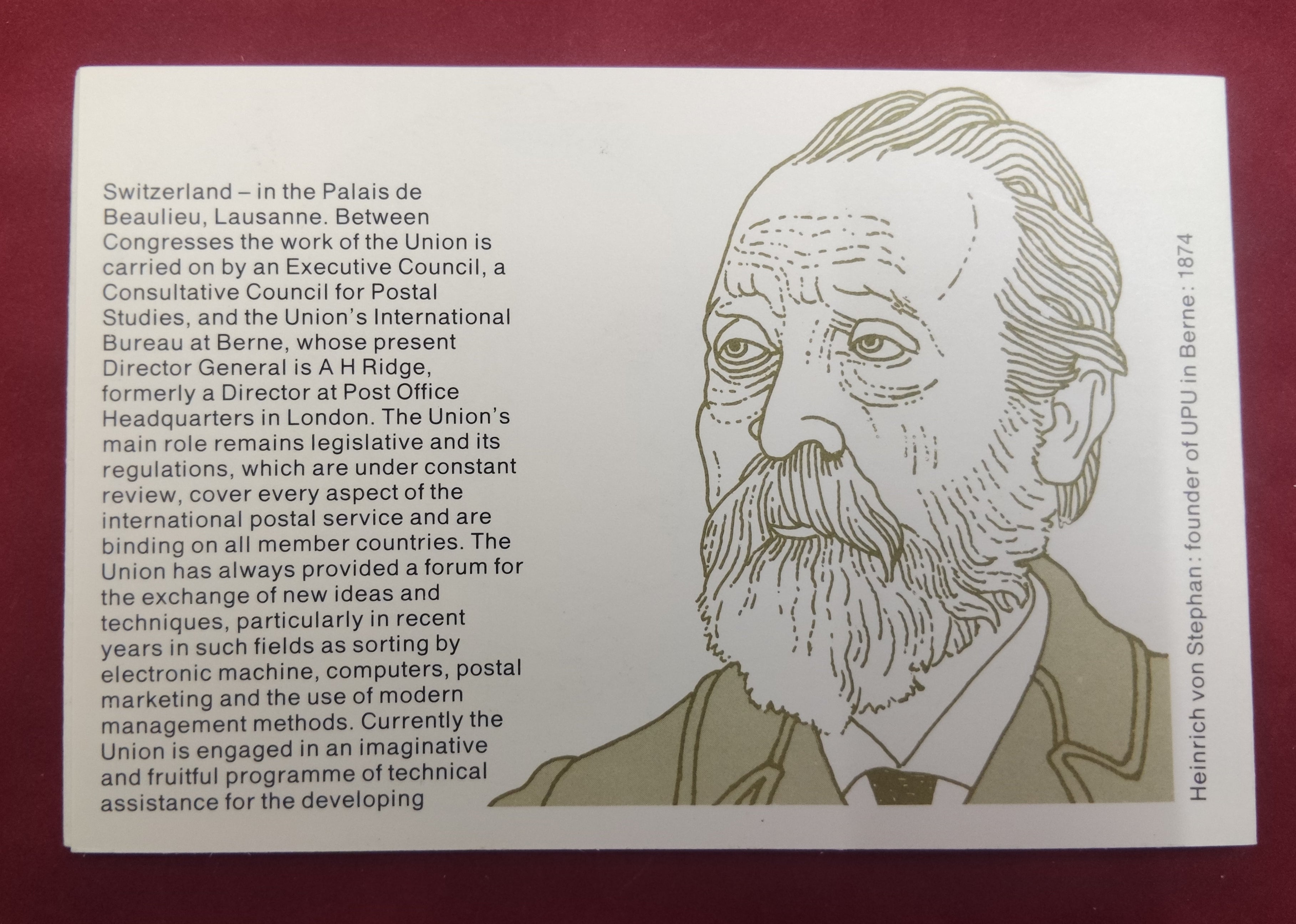 GB-1974 - ''Centenary of UPU'' Presentation