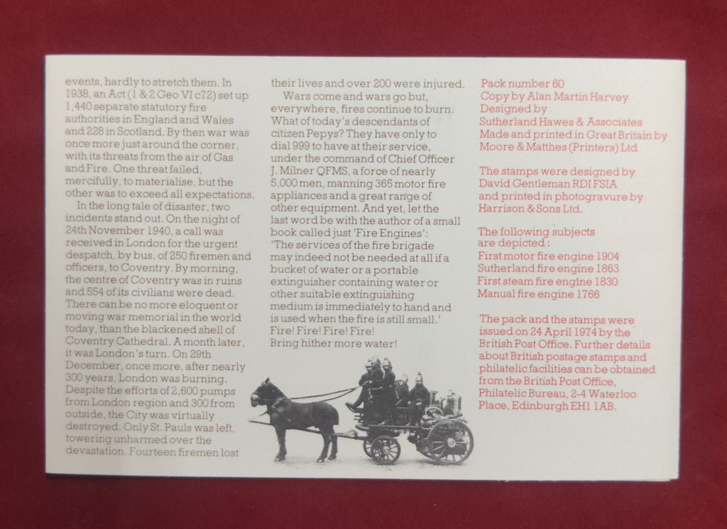 GB 1974 FIRE SERVICE PRESENTATION