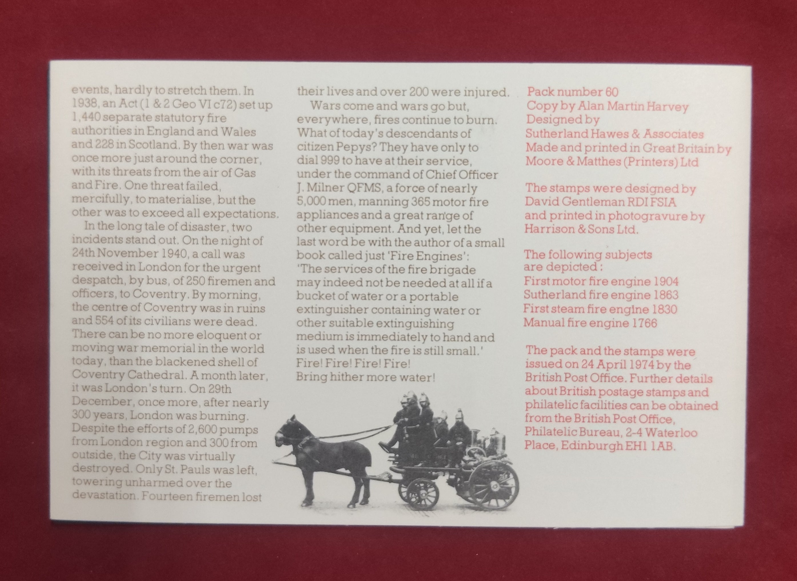 GB 1974 FIRE SERVICE PRESENTATION