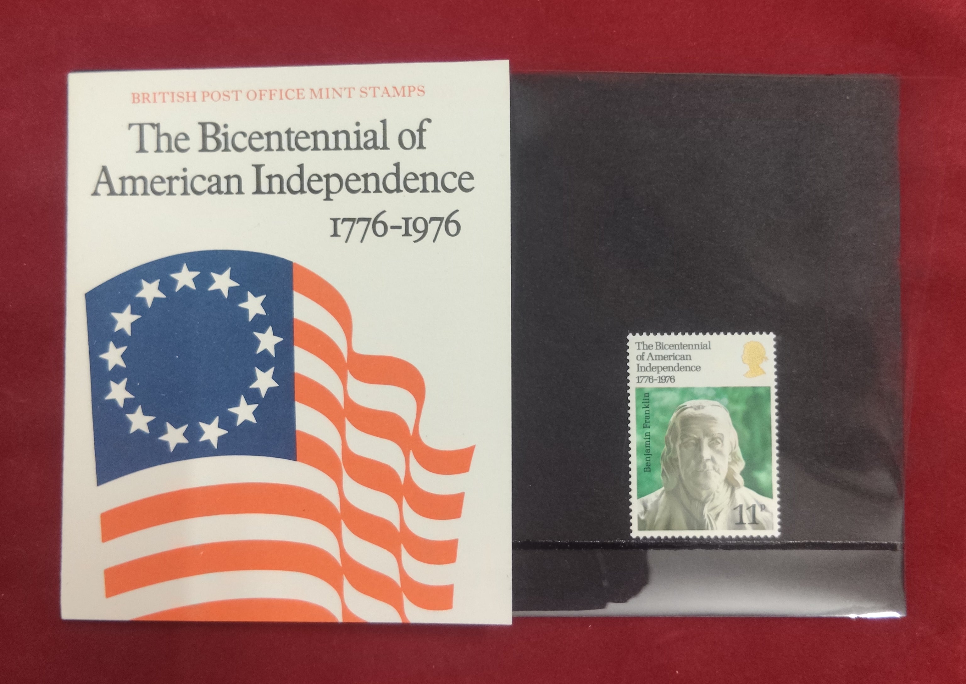 Bicentennial of American Independence 1976 British Presentation