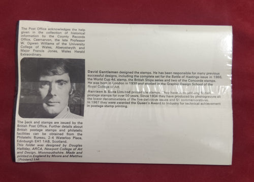1969 King Charles "Prince of Wales" British Mint Stamps