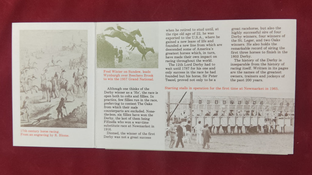 Horseracing Paintings and Bicentenary of The Derby 1979 Royal Mail Mint Stamps