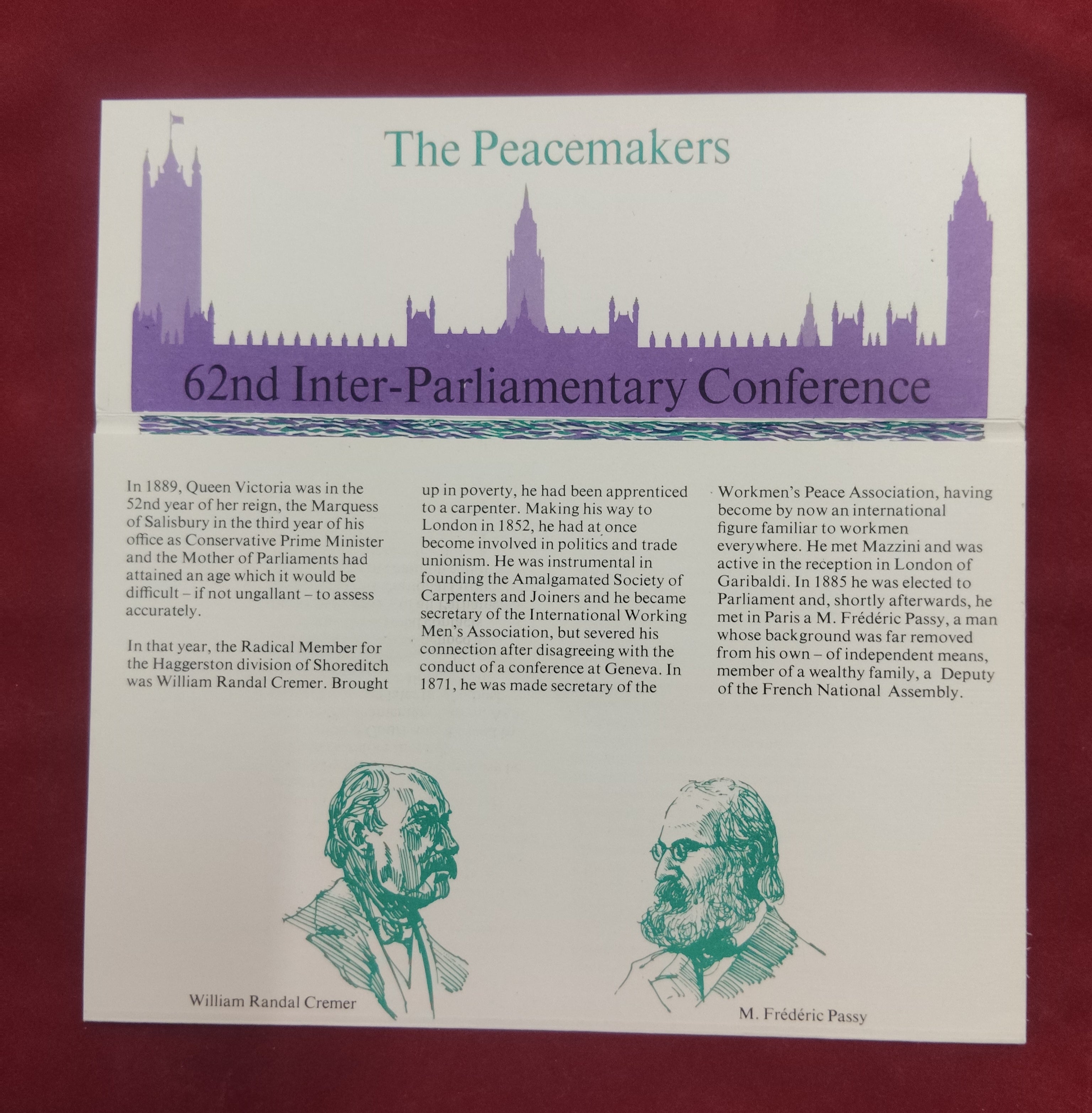 Presentation 62nd Inter-Parliamentary Conference