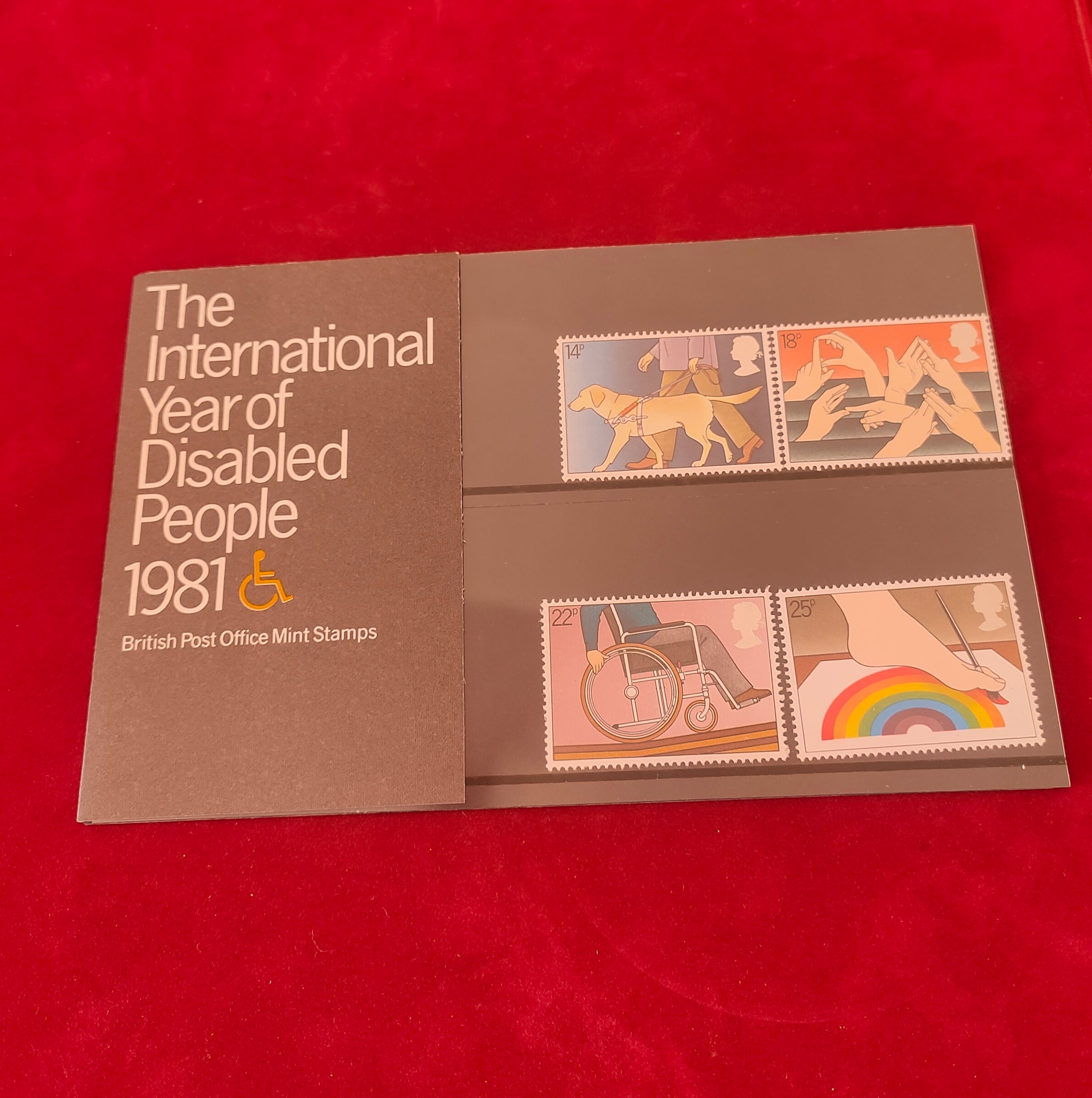1981, International Year of Disabled People, Stamps