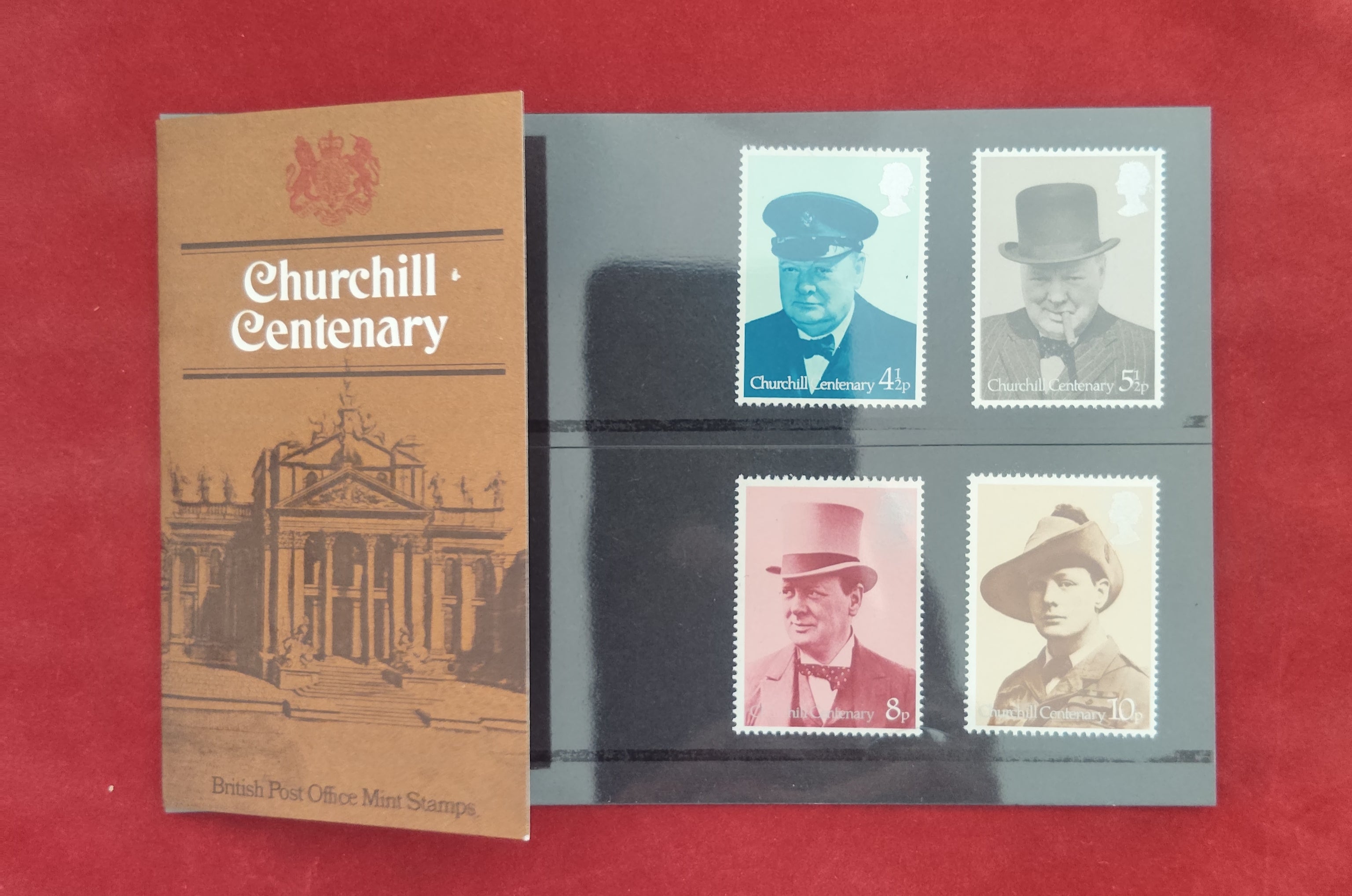Churchill Centenary Stamps 1974