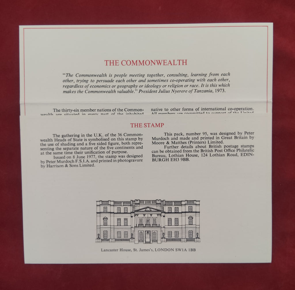Presentation Heads of Government 1977