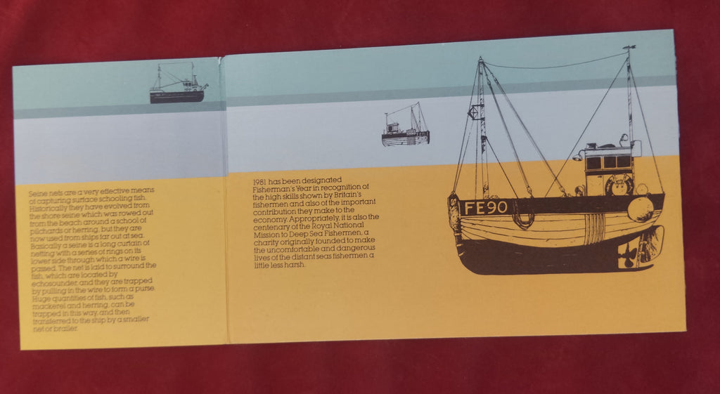 1981 FISHING MINT STAMPS PRESENTATION