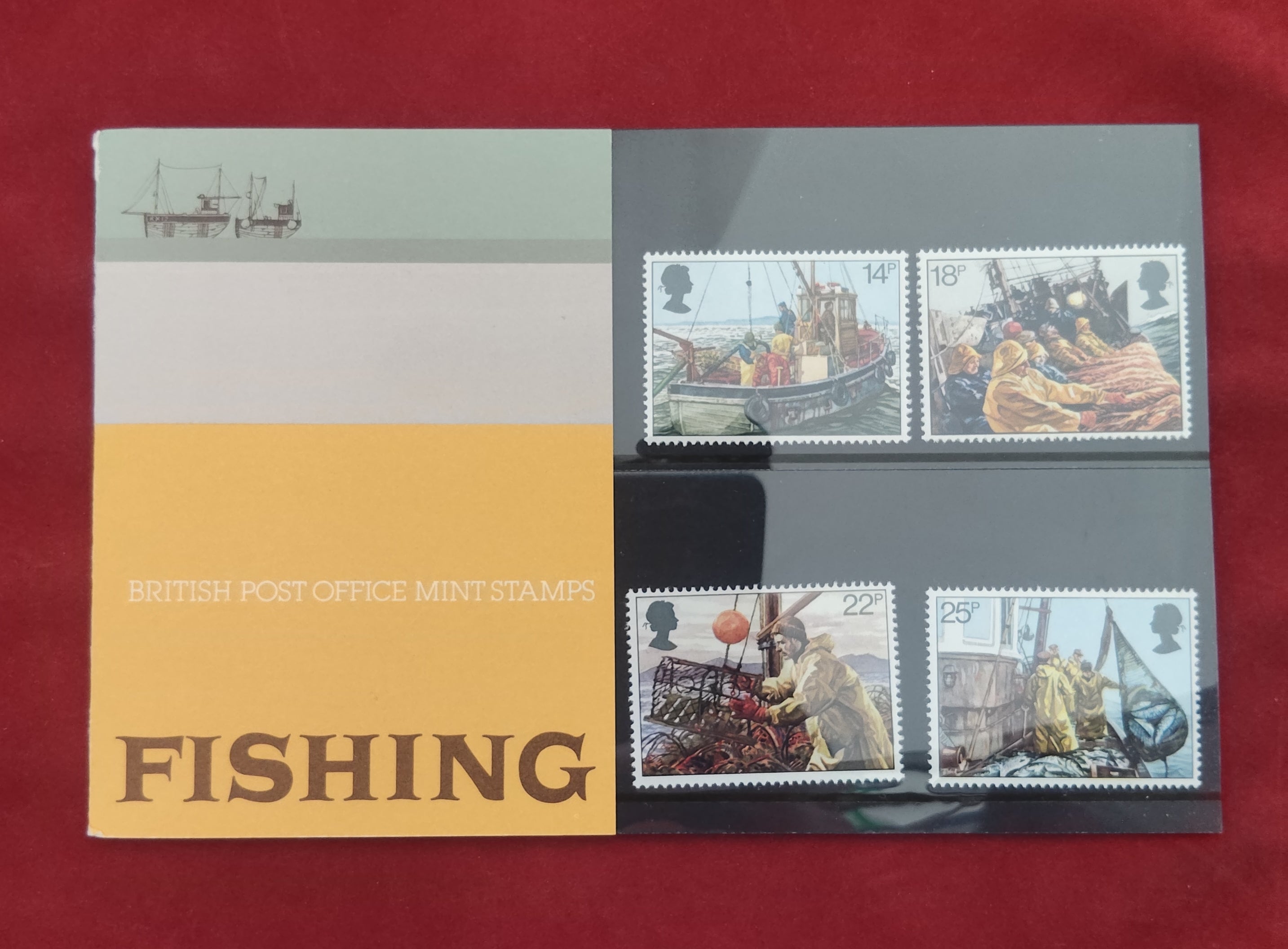 1981 FISHING MINT STAMPS PRESENTATION