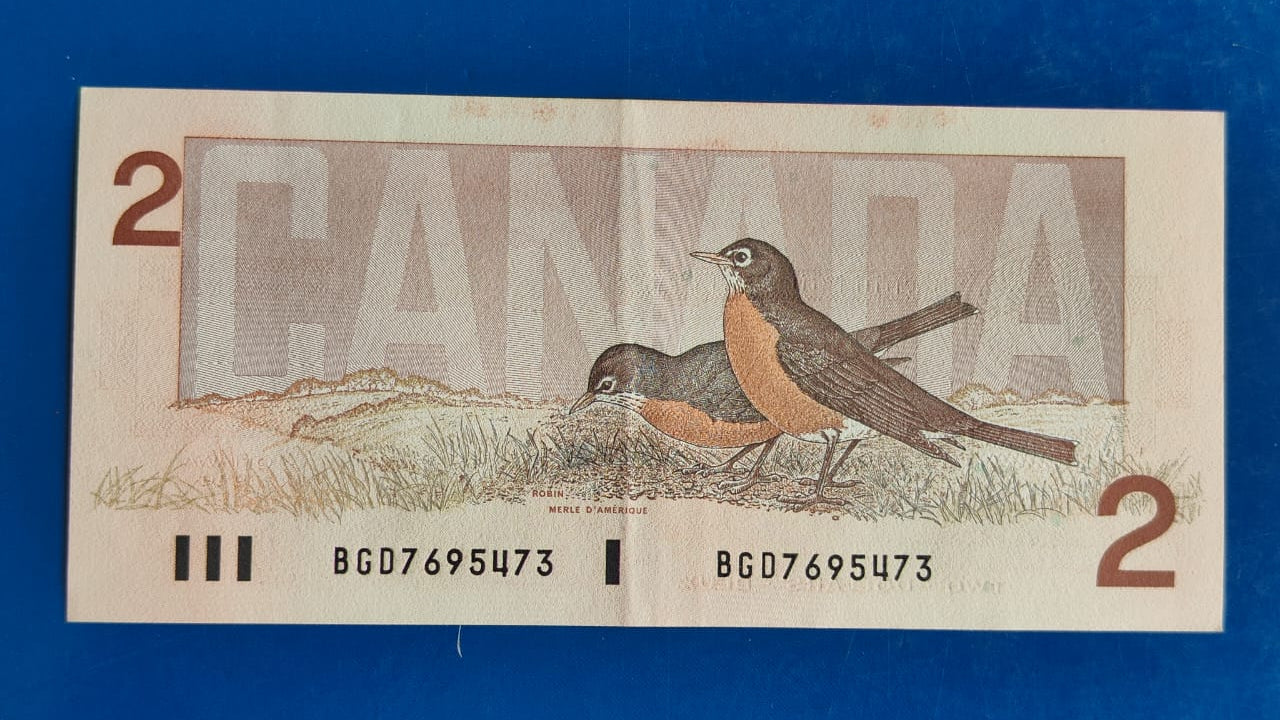 Two dollars Canada Banknote