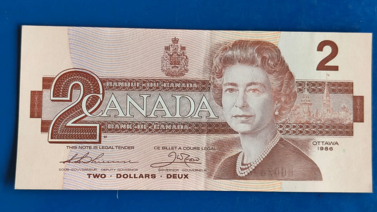 Two dollars Canada Banknote